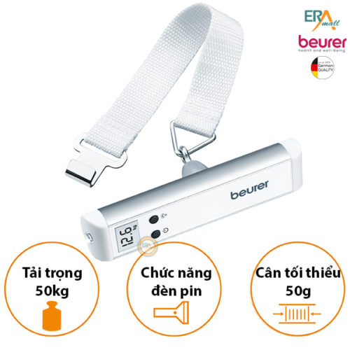 Cân hành lý điện tử có đèn led Beurer LS10