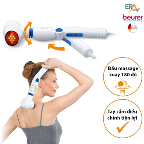 Máy massage cầm tay có hồng ngoại Beurer MG40