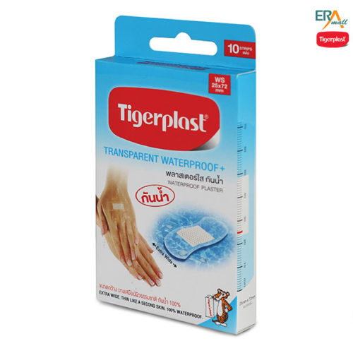 Băng keo cá nhân không thấm nước Waterproof TigerPlast giúp bảo vệ vết thương hoàn hảo dưới nước khi bơi lội, tắm, các hoạt động trong nước...