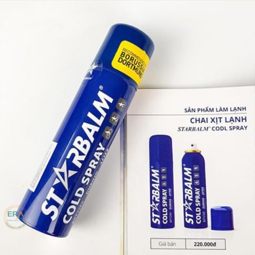 Chai xịt lạnh giảm đau Starbalm150m