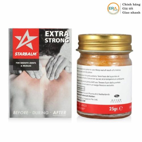 Dầu cù là đỏ hỗ trợ chấn thương Starbalm 25gr_1