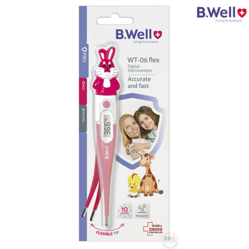 Nhiệt kế điện tử đầu mềm BWell WT-06 Flex Rabbit