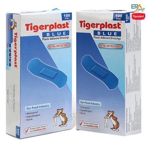 Băng cá nhân chăm sóc vết thương Tigerplast Blue