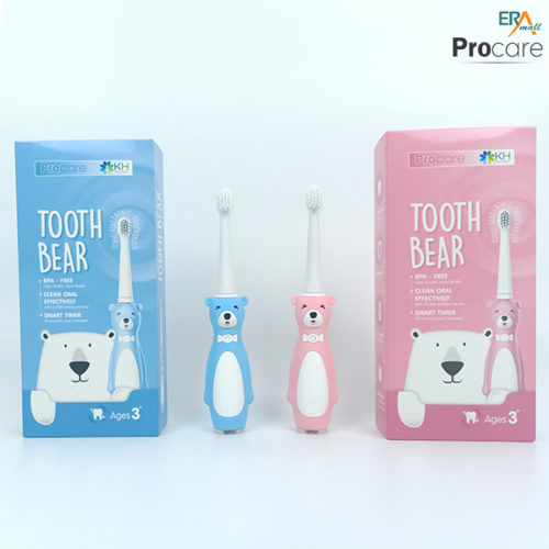 Bàn chải răng trẻ em pin sạc Procare Tooth Bear