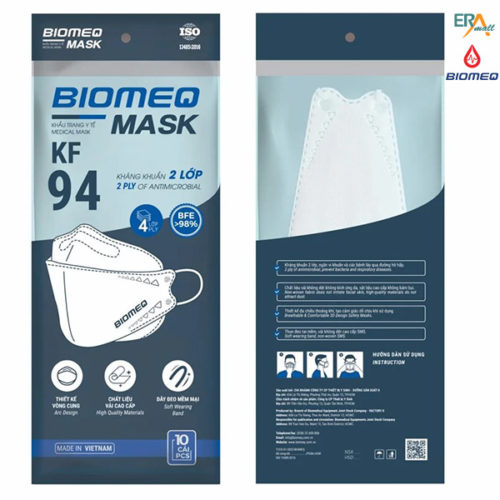 Khẩu trang KF94 Biomeq 4 lớp