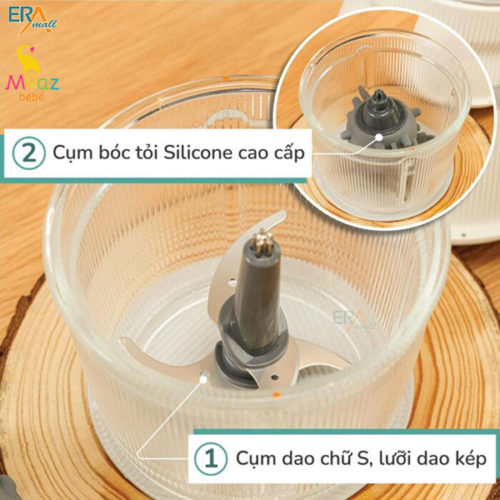 Máy xay thực phẩm đa năng Moaz BéBé MB032