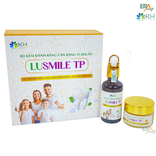 Bộ kem đánh răng cân bằng vi khuẩn LUSMILE TP