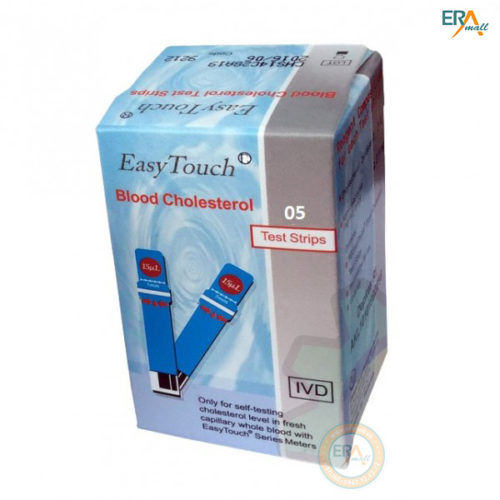 Hộp 5 que thử mỡ Cholesterol cho máy Easy Touch GCU ET322