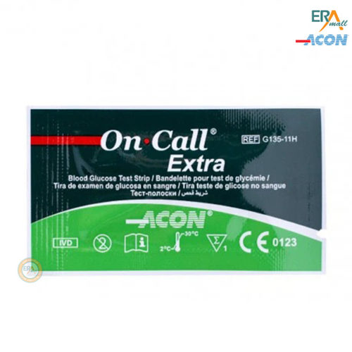 Hộp 25 que thử đường huyết On Call Extra