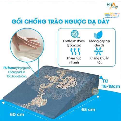 Gối chống trào ngược dạ dày bo tròn Yorokobi