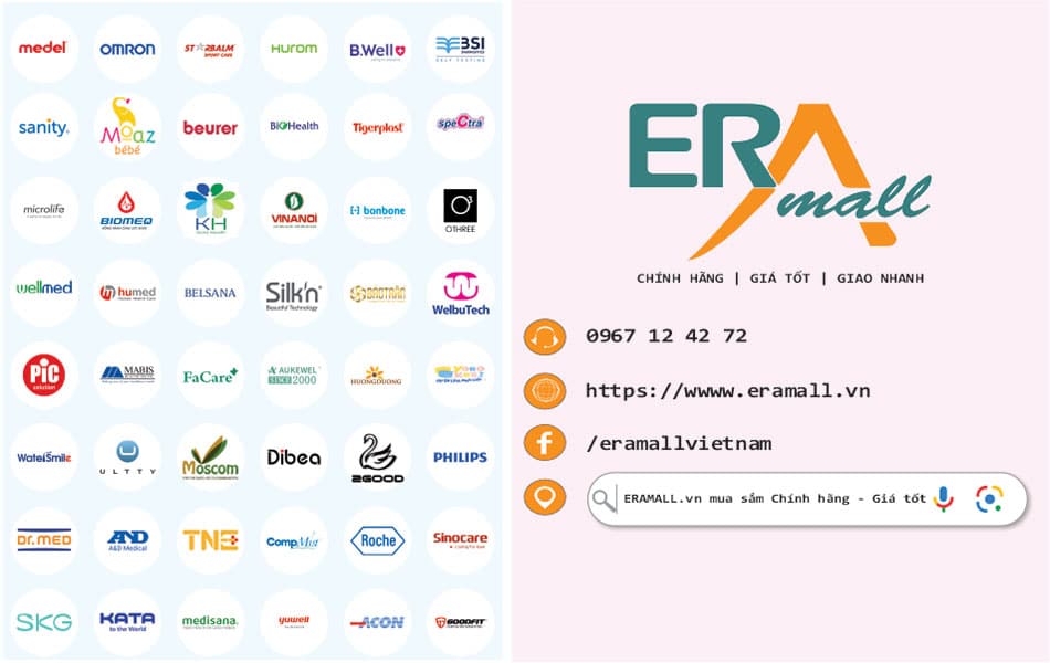 eramall.vn phân phối chính hãng thương hiệu uy tín