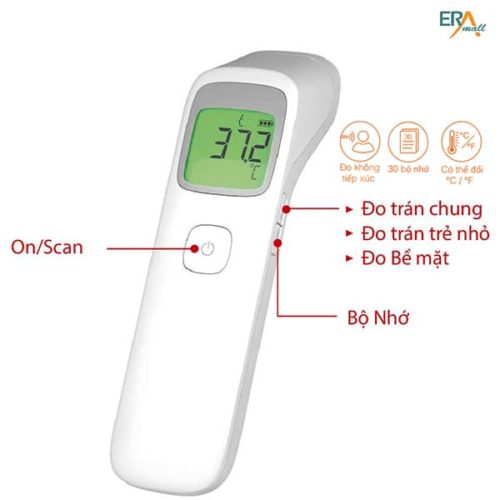 Nhiệt kế đo trán hồng ngoại TD-1242